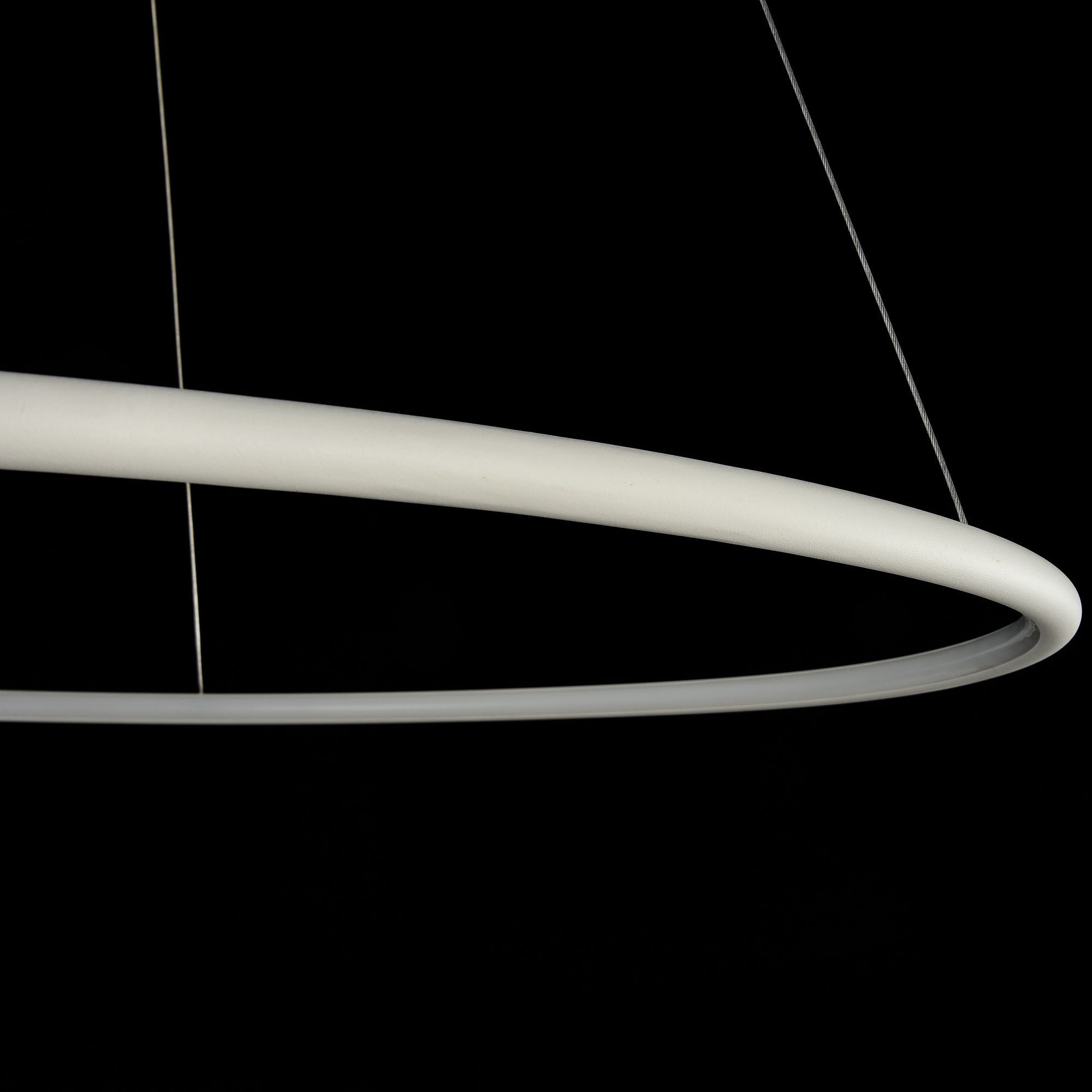 Lampada pendente Modern in Metallo Nola Bianco