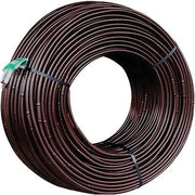 TUBO GOCCIOLANTE FORI 3 PN MARRONE  LT/H 2 MM 16 PASSO CM 30 MT  100 CA