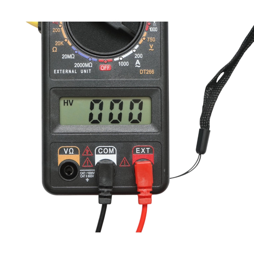 Pinza amperometrica digitale universale, 6 funzioni di misura 1000 V CC, 750 V CA, 1000 A CA Crownman