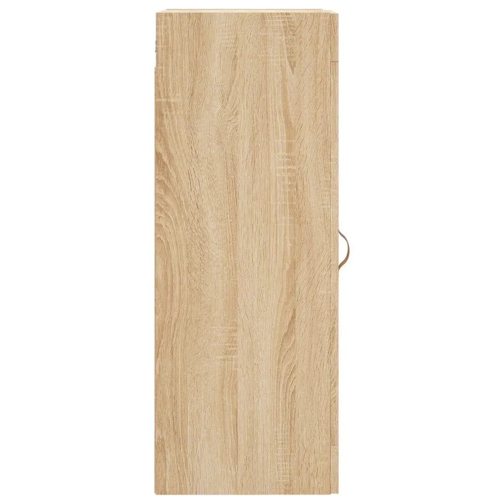 Mobile a Parete Rovere Sonoma 34,5x34x90 cm Legno Multistrato 830479