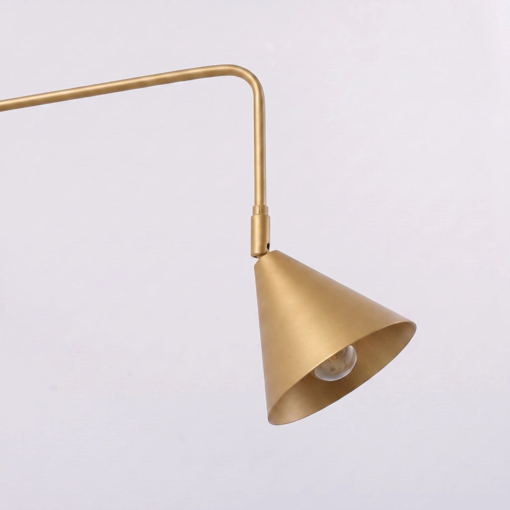 Applique NOX 1 oro con interruttore