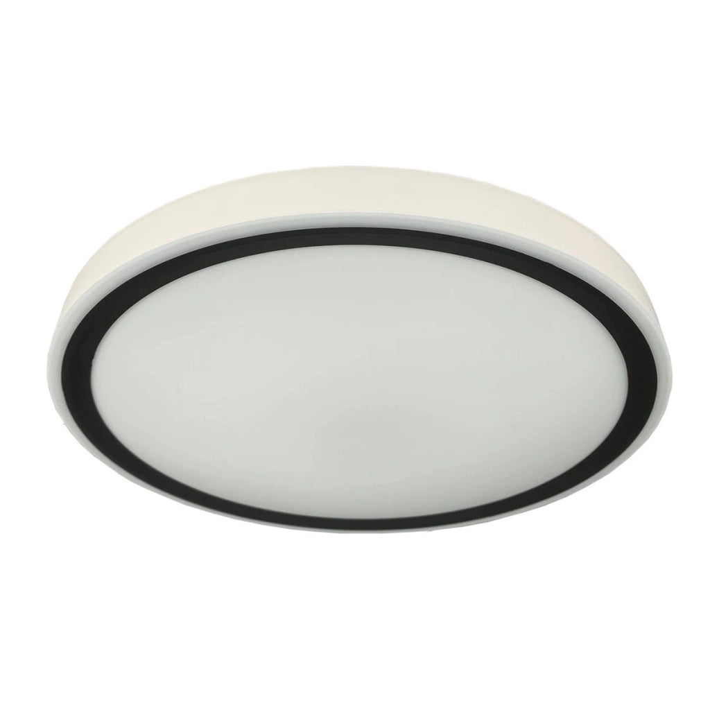 Plafoniera LED Vegas 30cm 18W nera 4000K IP54 Light Prestige