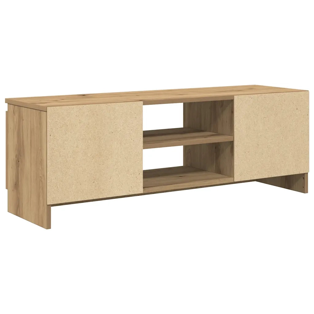 Mobile Porta TV Rovere Artigianale 102x30x36 cm Multistrato 855855