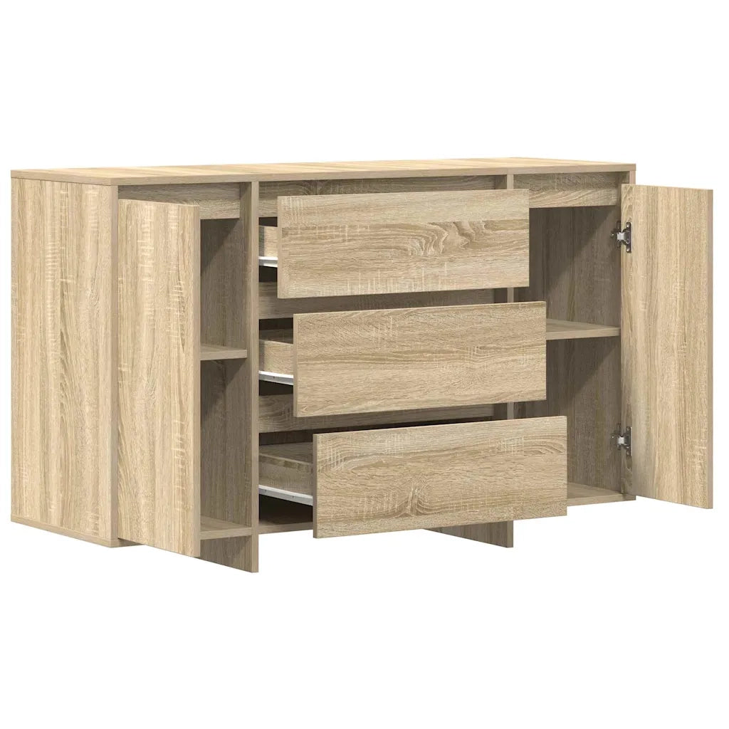 Credenza-Buffet-Armadio da cucina Rovere Sonoma 120 x 41 x 75 cm Legno multistrato 108423