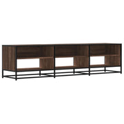 Mobile TV multimediale scaffale TV mobile TV sala da pranzo soggiorno camera da letto rovere 180 x 40 x 46 cm legno ingegnerizzato marrone 02_0027203