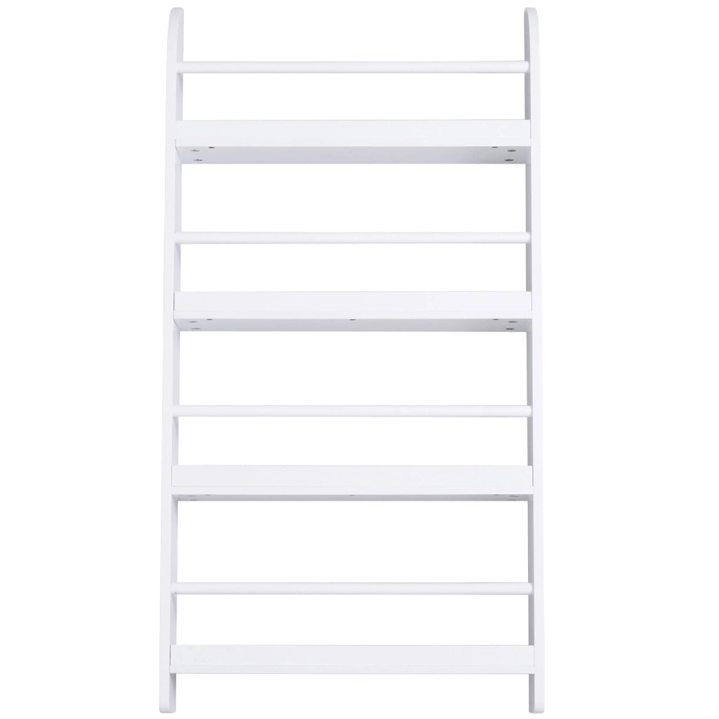 Mobile Libreria da Parete 4 Ripiani 59x12x113 cm in Legno  Bianco