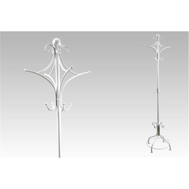 APPENDIABITI DA TERRA 12 POSTI BIANCO STILE PROVENZALE H180 CM
