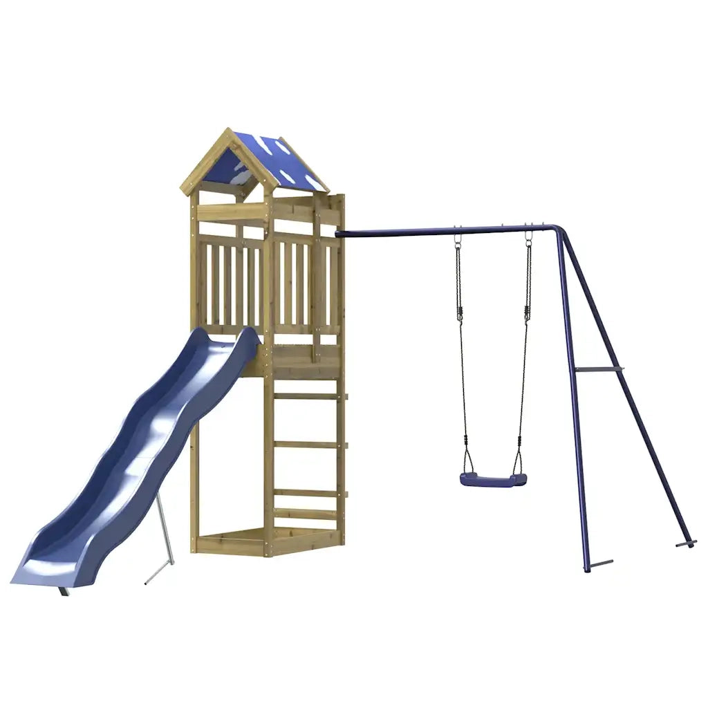 Set da Gioco da Esterno in Legno di Pino Impregnato 3279102