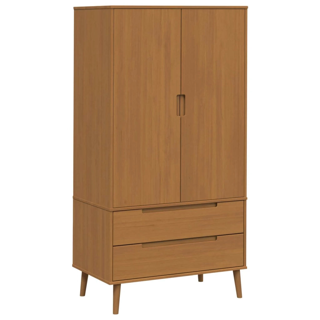Guardaroba MOLDE Caramello 90 x 55 x 175 cm 42020939