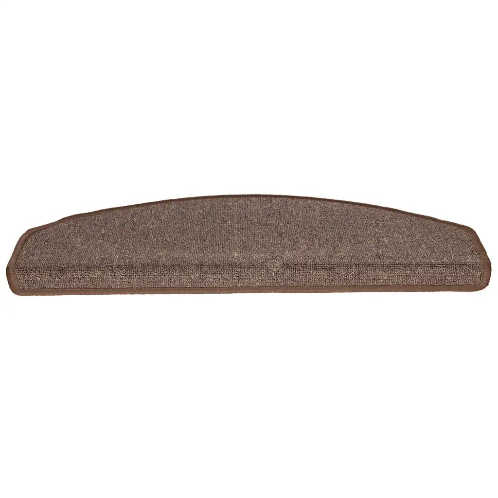 Tappetini per Scale 30 pz Marrone CaffÃ¨ 65x24x4 cm