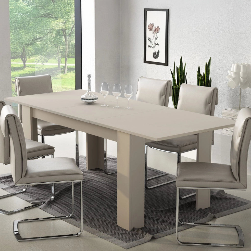 Campora, Tavolo Allungabile Allungabile, 220x90x75h cm Beige