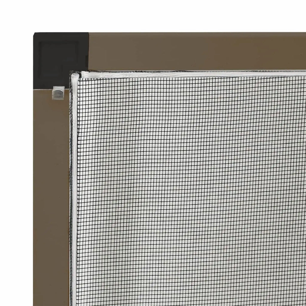 Zanzariera per finestre Marrone 110 x 130 cm CFW9709955