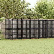 Gabbia per Cani da Esterno in Acciaio 16,59 m² 3097944