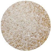 Kralen in vetro cristallo 4mm, color cristallo, per catena, 6/0 per bracciali, per gioielleria fai da te (vetro cristallo)
