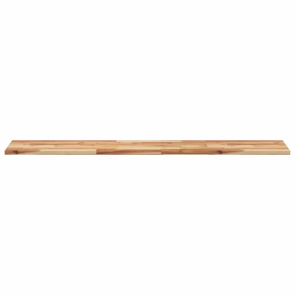Mensole da Parete 4 pz 120x30x2 cm Legno Acacia Rifinito a Olio 3279542