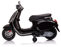 Scooter Elettrico per Bambini Licenza Ufficiale Piaggio Vespa 12V 4,5Ah Nero