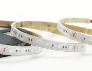 STRIP LED 5050 DC24V IN KAPTON E SILICONE 60 LED PER MT 14,4W PER MT RGB IP67 500cm