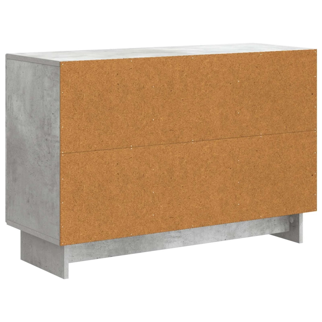 Credenza Grigio Cemento 89 x 34,5 x 60 cm Legno ingegnerizzato