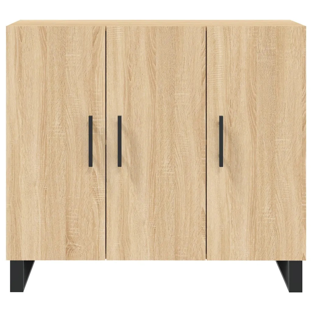 Credenza | Madia | Buffet da pranzo | Armadio da pranzo Rovere Sonoma 90x34x80 cm in Legno Multistrato