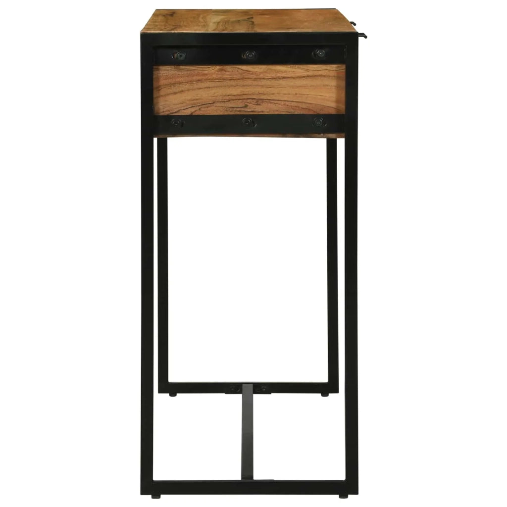 Tavolo consolle con cassetto Marrone 90 x 35 x 75 cm 374106