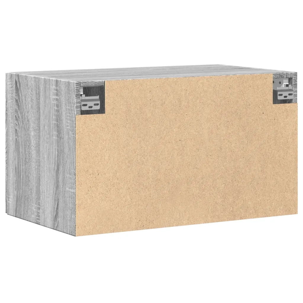 Armadietto a Muro | Mobile a Parete Grigio Sonoma 70x42,5x40cm in Legno Multistrato