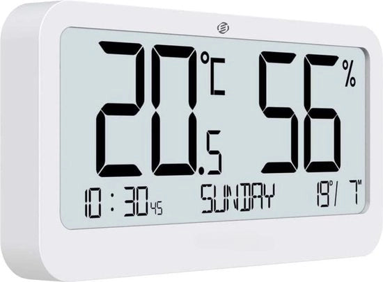 Termometro digitale per interni - Umidificatore - Thermometro per ambienti interni - Misuratore di temperatura e umidità