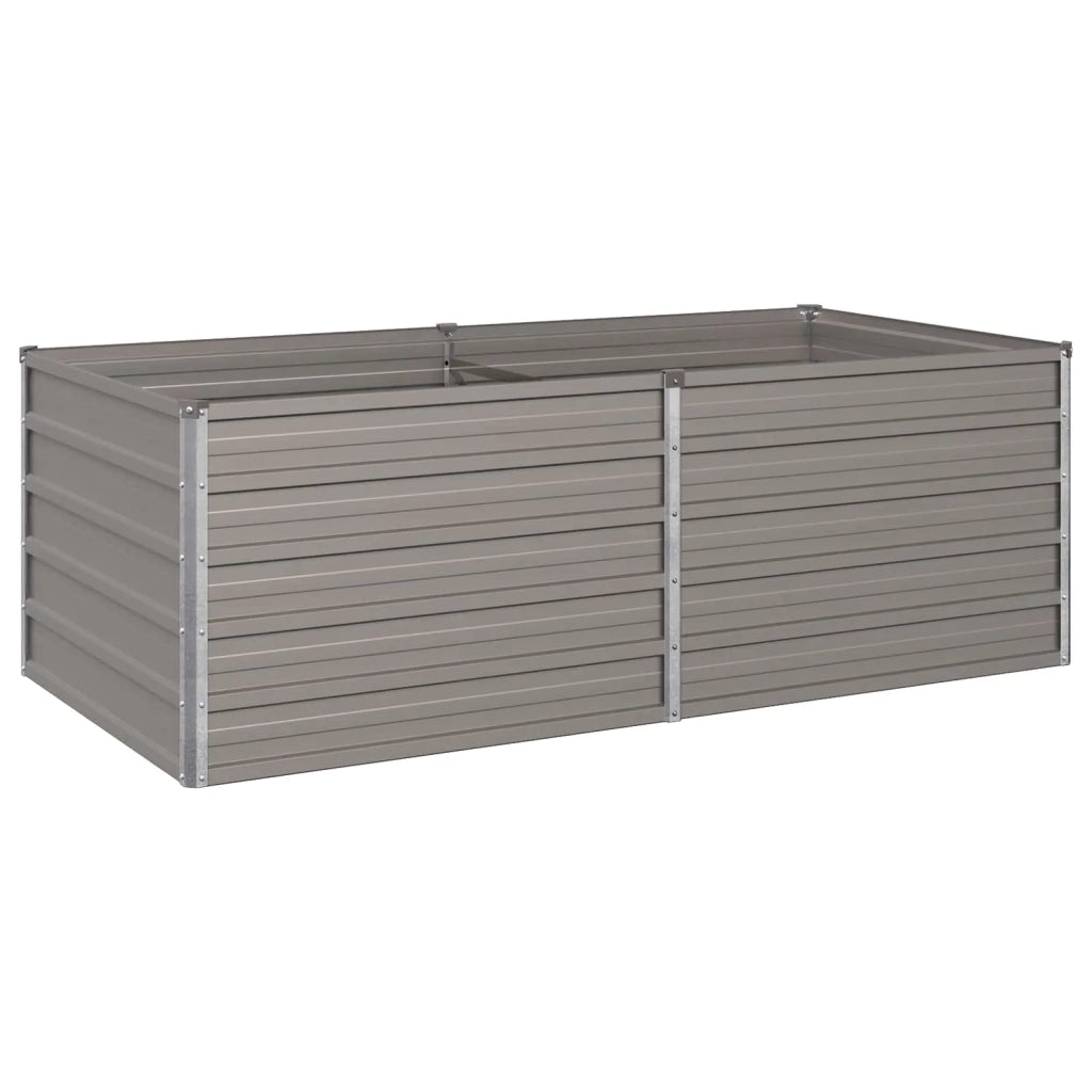 Letto rialzato da giardino Ruggine 160 x 80 x 55 cm cartone 8006402