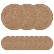 Tovagliette in erba di mare 12 pcs Naturale Ø 30 cm 42012322