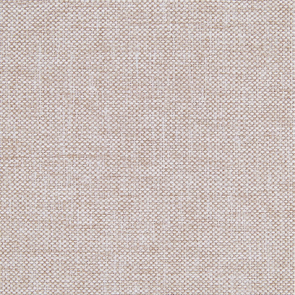 Divano da giardino Rivestimento tessuto beige Gambe alluminio bianco Mobili da esterno per interni Resistente alle intemperie per esterni