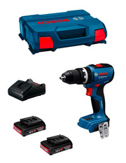 Trapano a Percussione BOSCH GSB 18V-65 (2 x 2,0 Ah + GAL 18V-20 +  L-Case)
