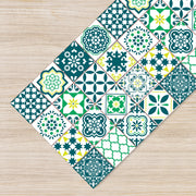 Tappeto passatoia antiscivolo made in Italy diversi modelli 50x340cm - Verde