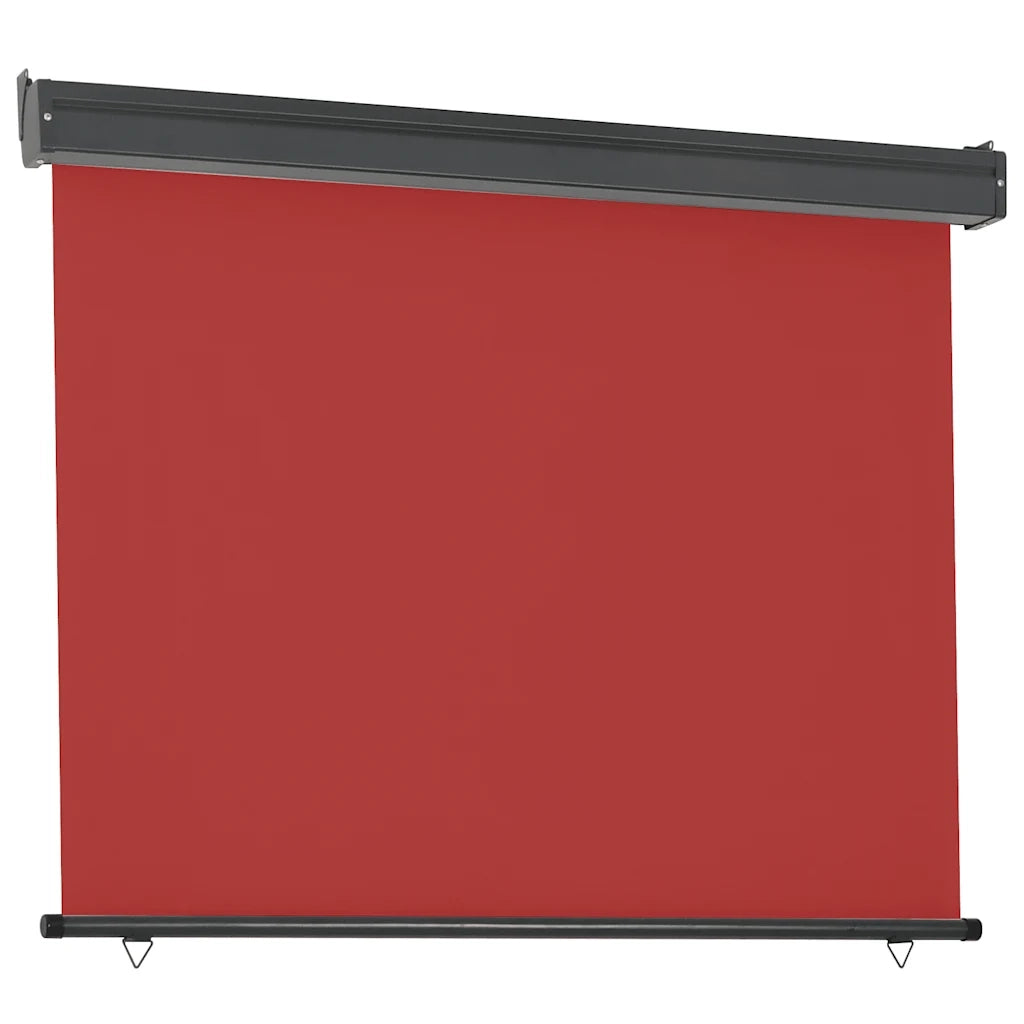 Tendalino Laterale per Balcone 125x250 cm Rosso 48421