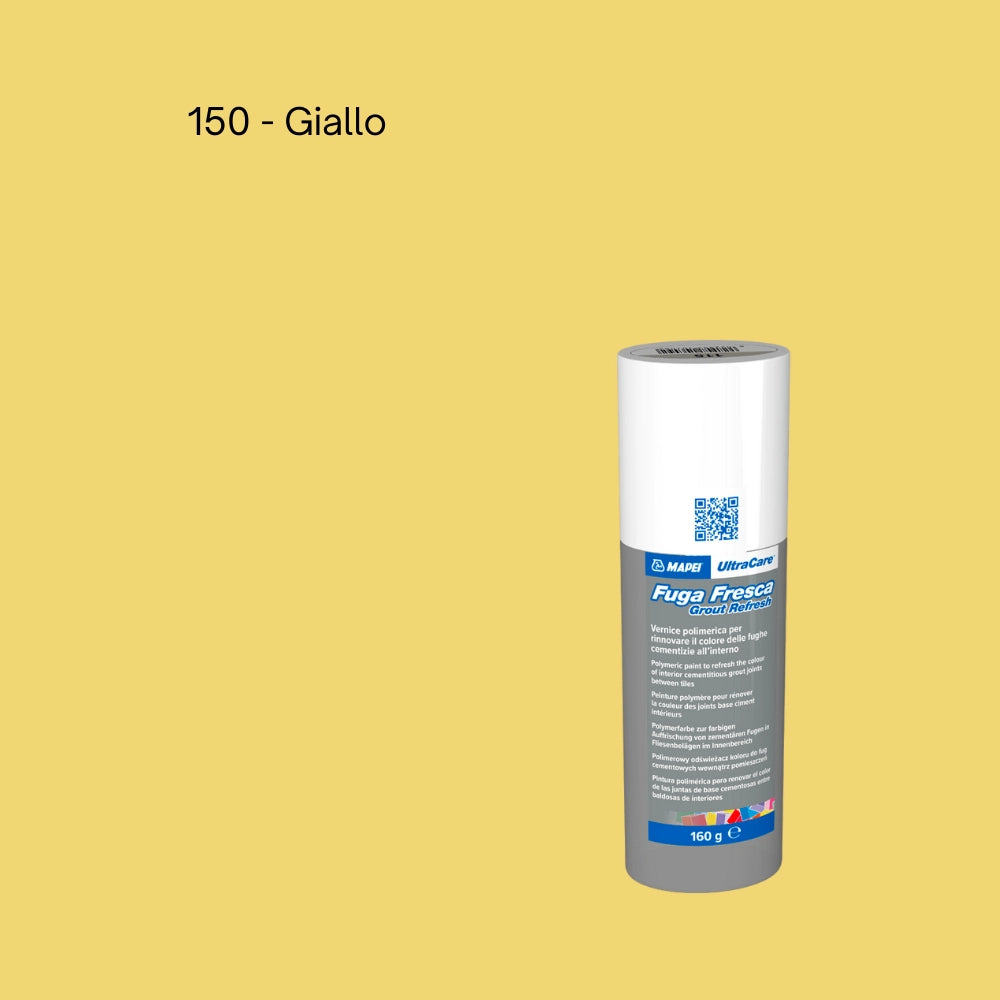 Rinnovo fughe sbiadite ripristinare pavimento ultracare fuga fresca 160 gr *** colore- giallo - 150, confezione 1