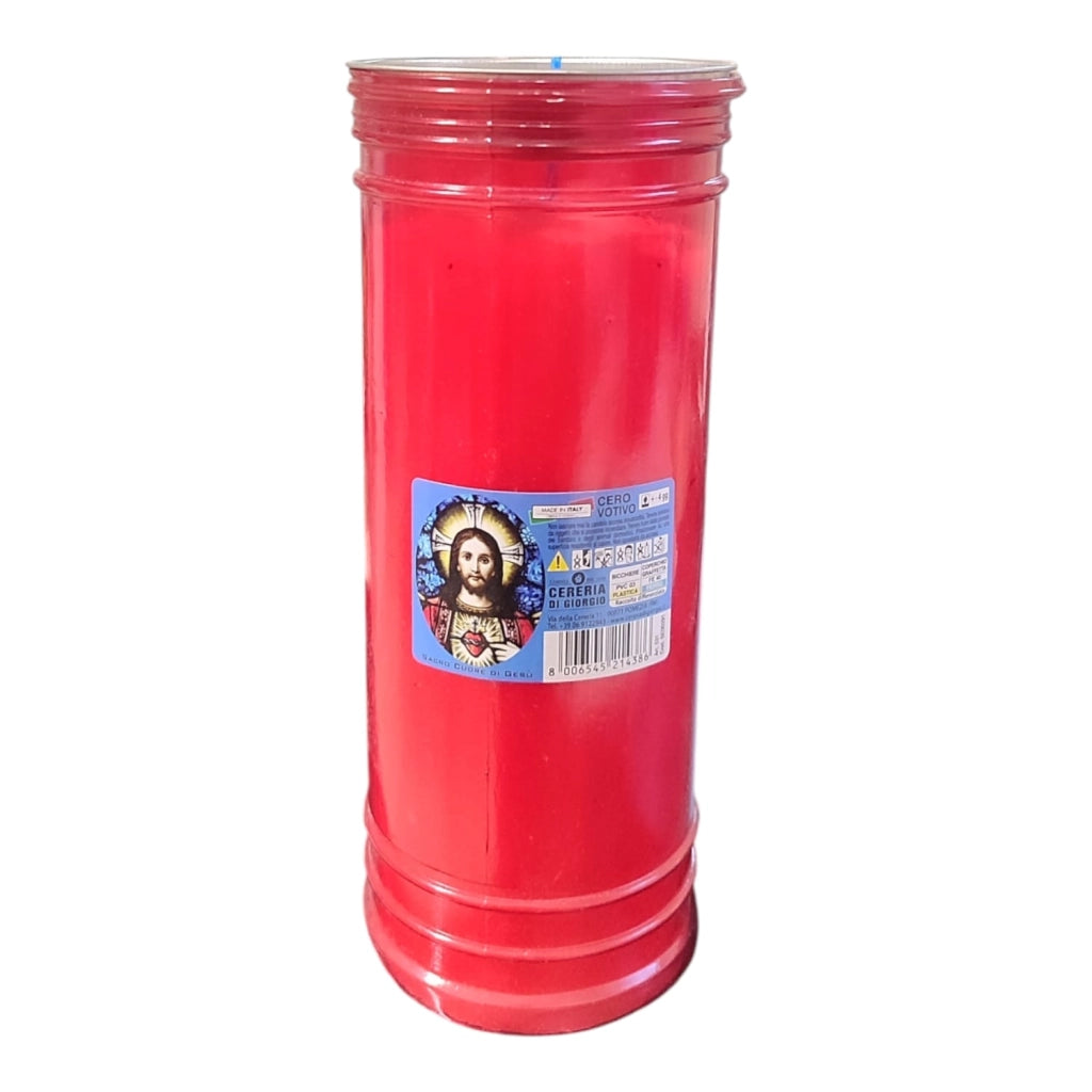 CERO LUMINO VOTIVO GRANDE H21 CM