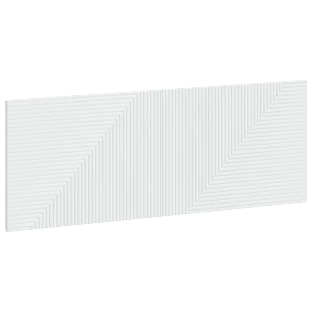 Testiera da Muro HAARLEM Bianco Legno ingegnerizzato 896955