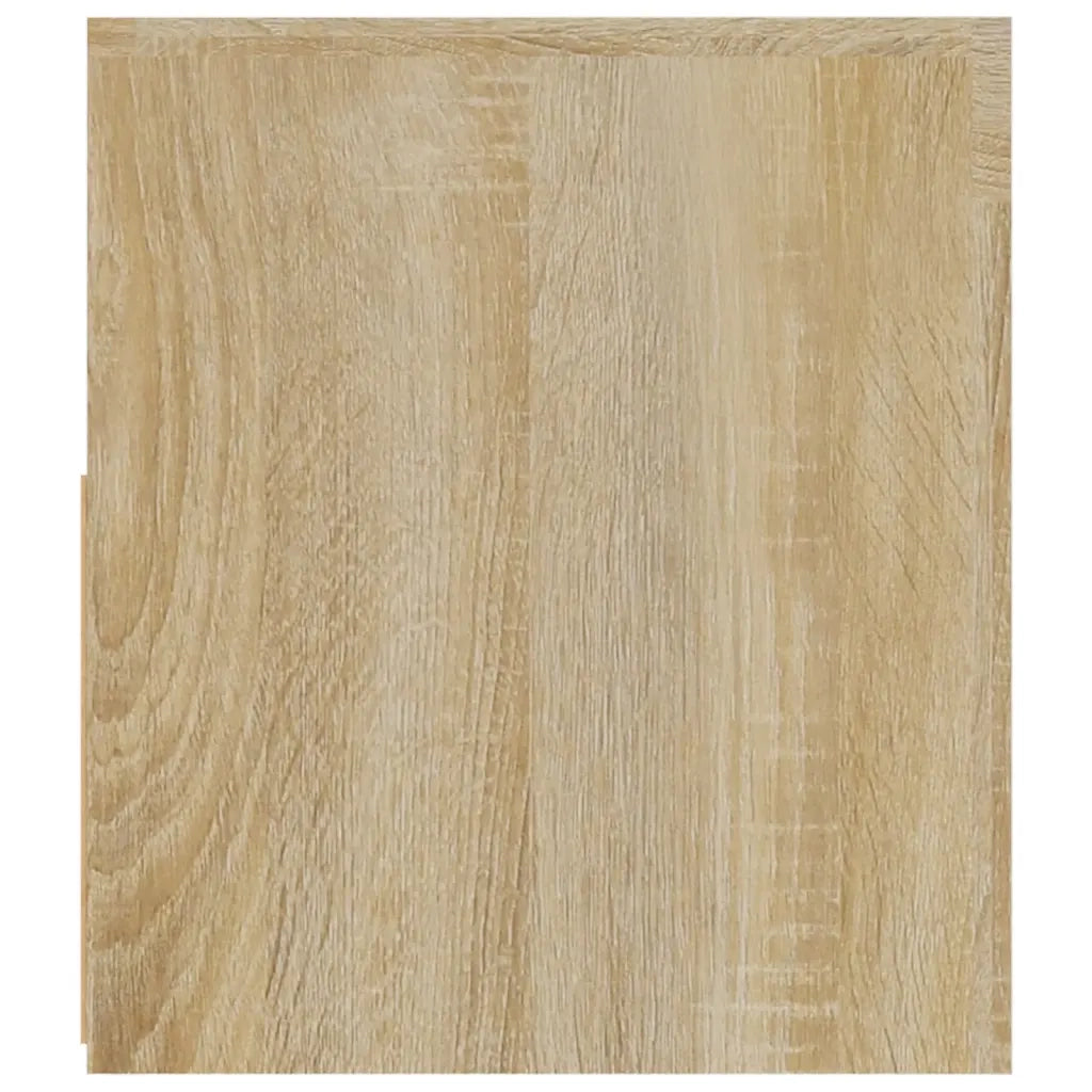 Comodini 2 pz con Luci LED Rovere Sonoma 60x35x40 cm 3080737