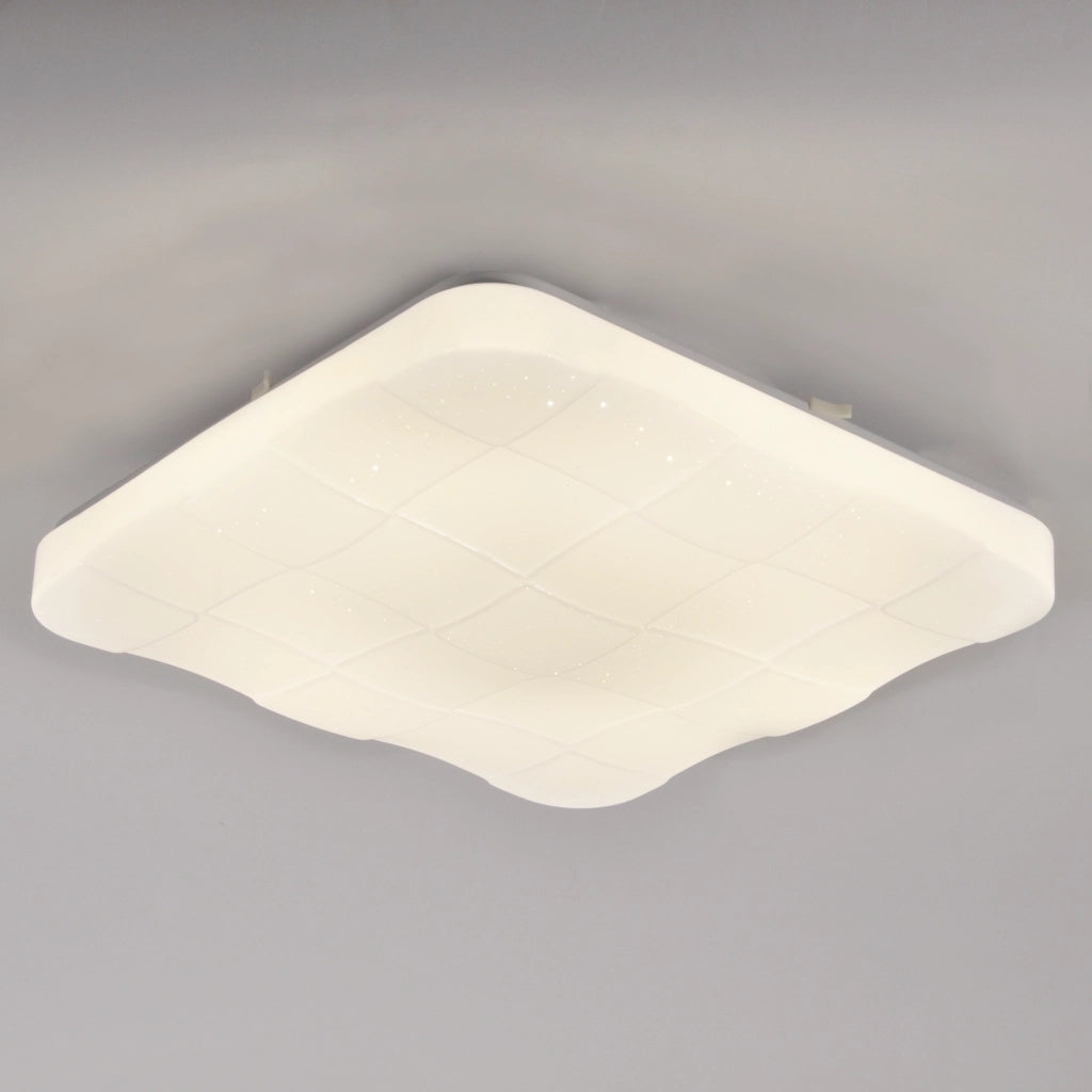 Plafoniera LED Polux Polaris 43cm quadrata con telecomando