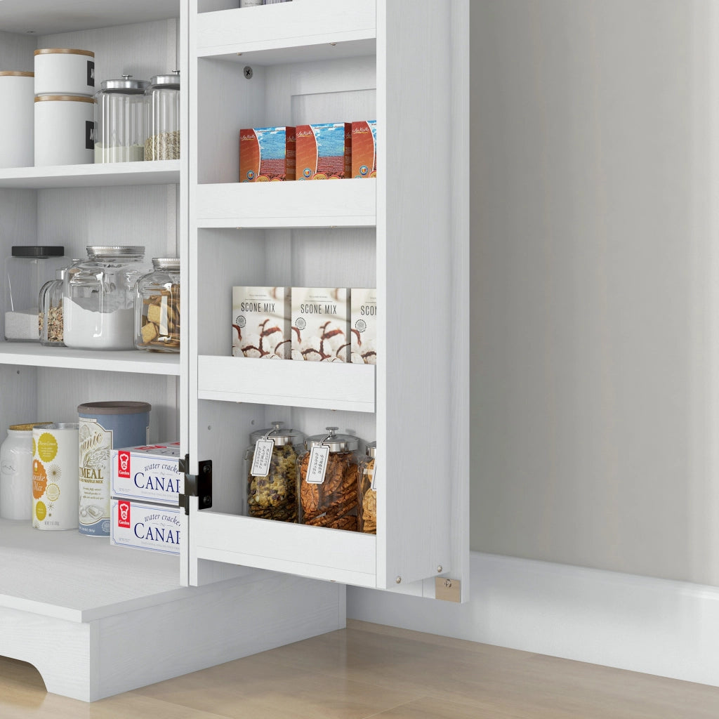 Armadio da cucina con ante e ripiani regolabili ¨C Minimal ¨C 40x60x120 cm colore crema