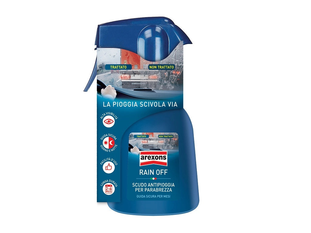 Rain Off Trigger - Trattamento Per Parabrezza 200 Ml