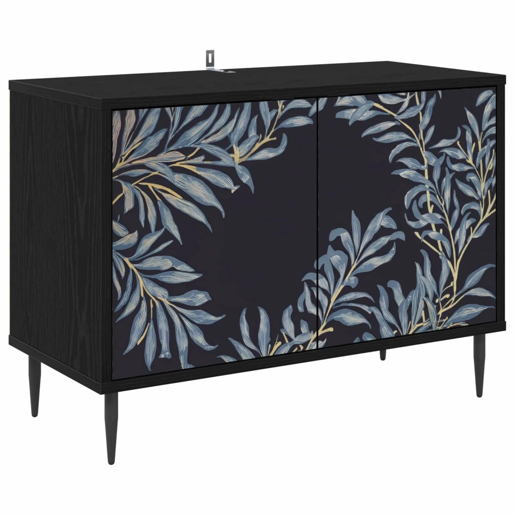 Mobile TV DOKKUM 69 x 33 x 50,5 cm Rovere Nero 8007017