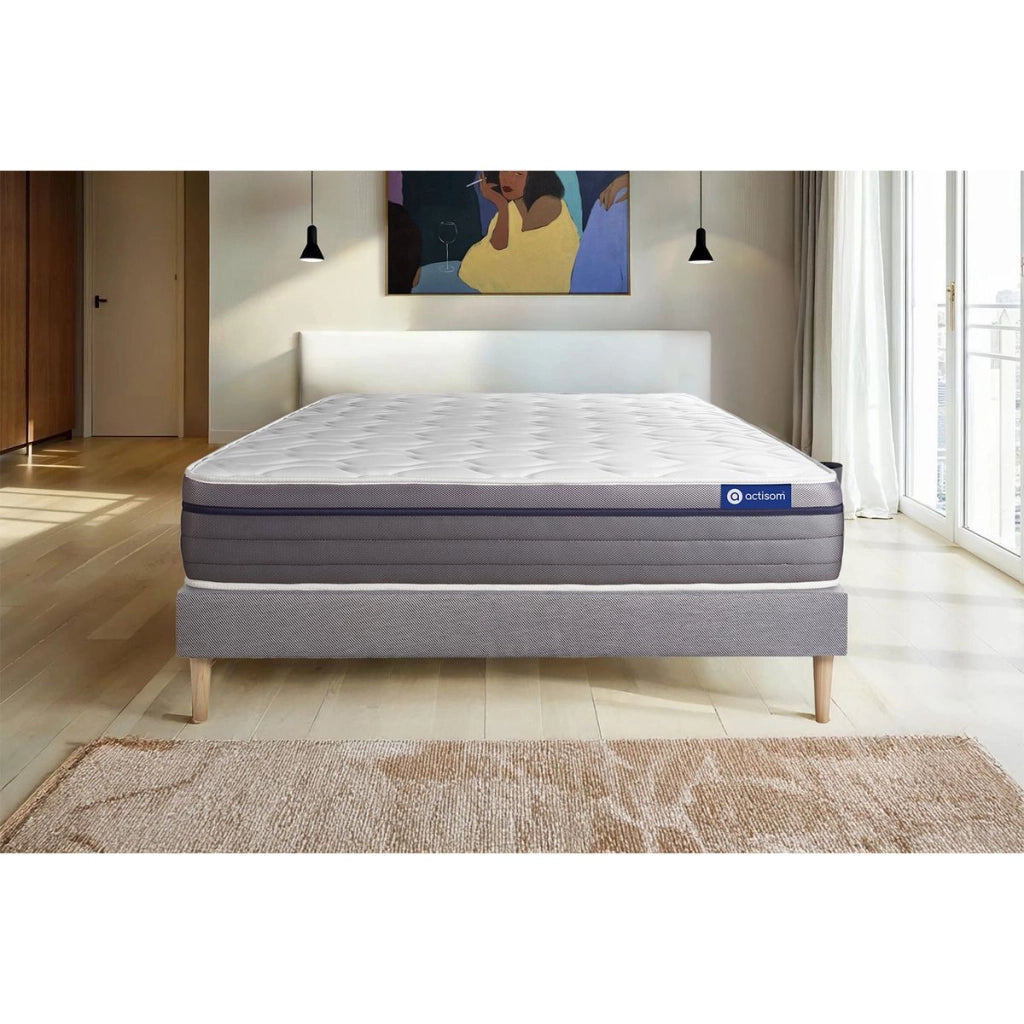 Kit rete e materasso Actimemo zen 120x195cm - Spessore : 26cm- memory foam - Bilanciato -