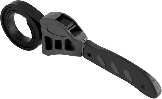 Chiave per filtri dell'olio 500mm - Regolabile - Antiscivolo - Plastica - Progettata per il comfort - Adatta per cucina e garage - Chiave a clessidra
