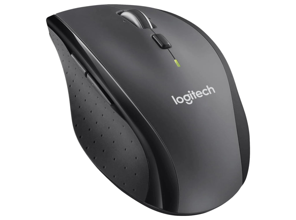 Mouse Wireless Logitech M705 Marathon con Ricevitore USB Unifying 5 Pulsanti Programmabili  Compatibile con PC Mac Laptop Chromebook - Grafite - con Batterie