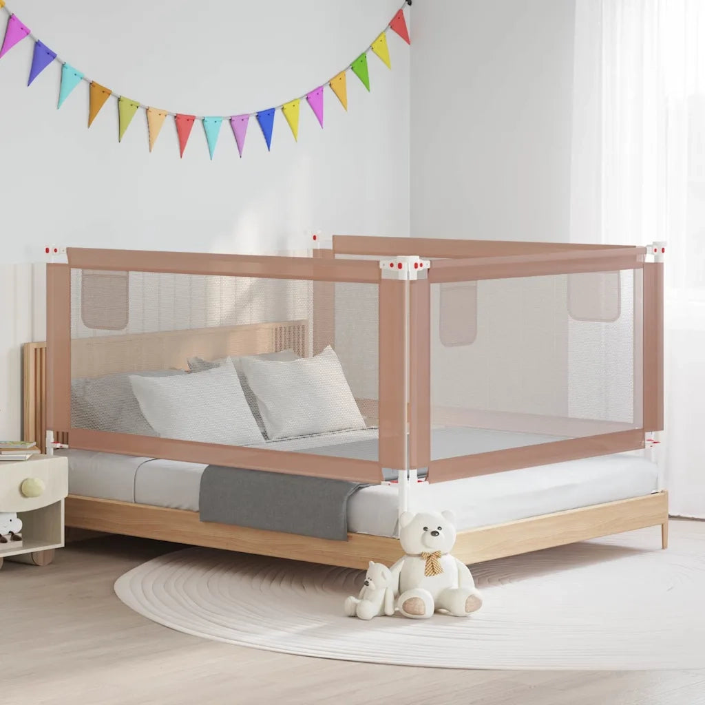 Sponda Letto di Sicurezza per Bambini Tortora 180x25 cm Tessuto cod mxl 72947