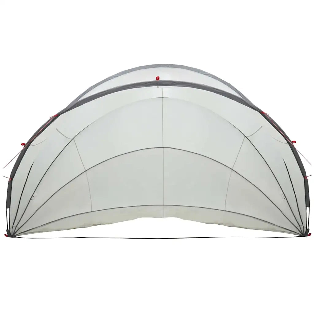 Dome Piscina Grigio e arancione 546 x 516 x 250 cm