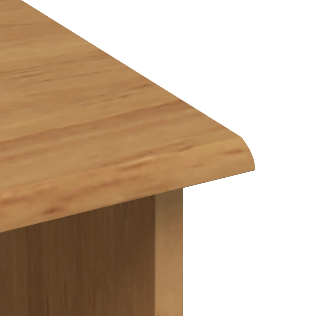 Hutch 'ASKIM'91x30x104 cm Legno Massello di Pino