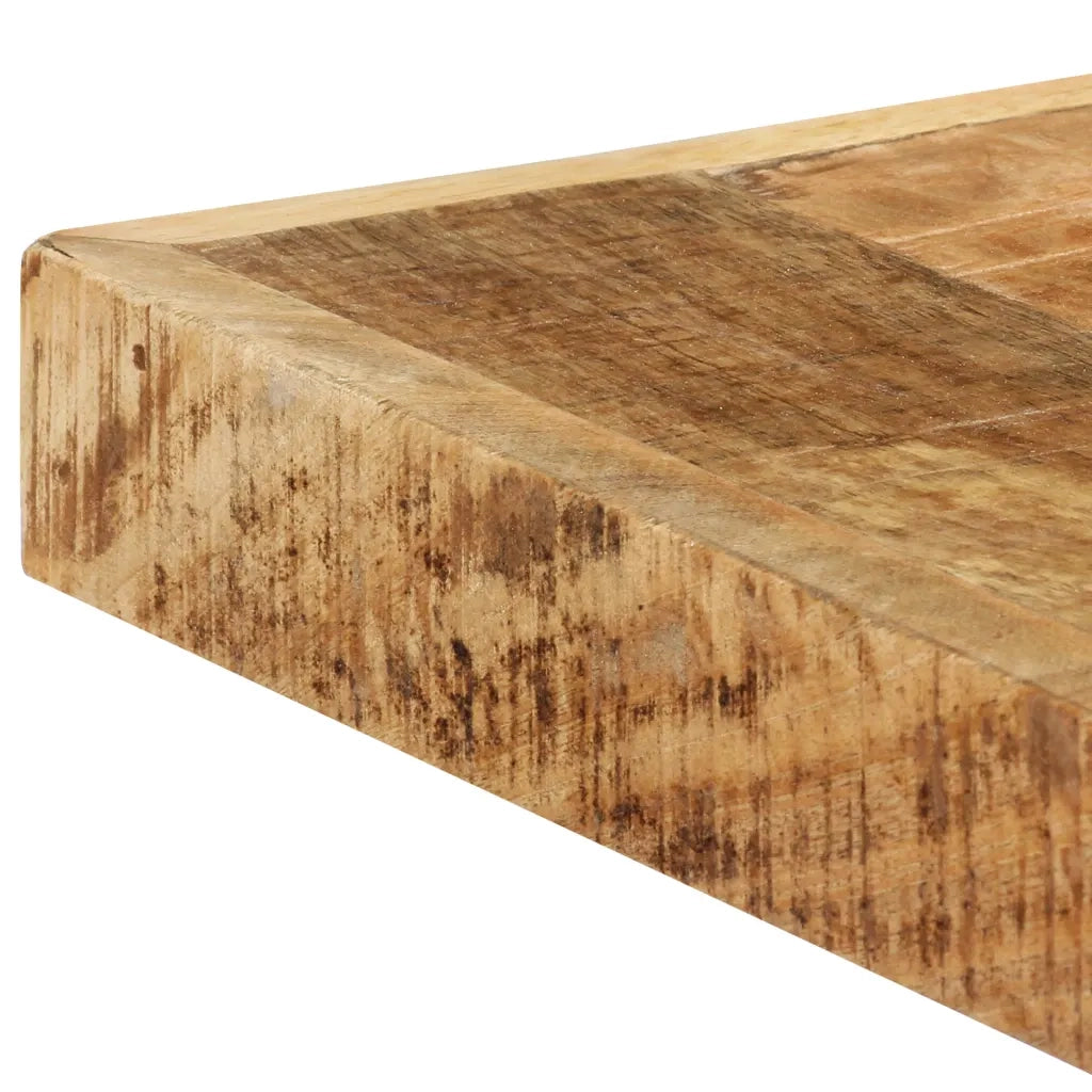 Tavolo da Pranzo 160x80x75 cm in Legno Massello di Mango Grezzo 247433