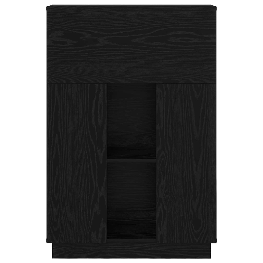 Scrivania Rovere Nero 71,5 x 31,5 x 106,5 cm 869483