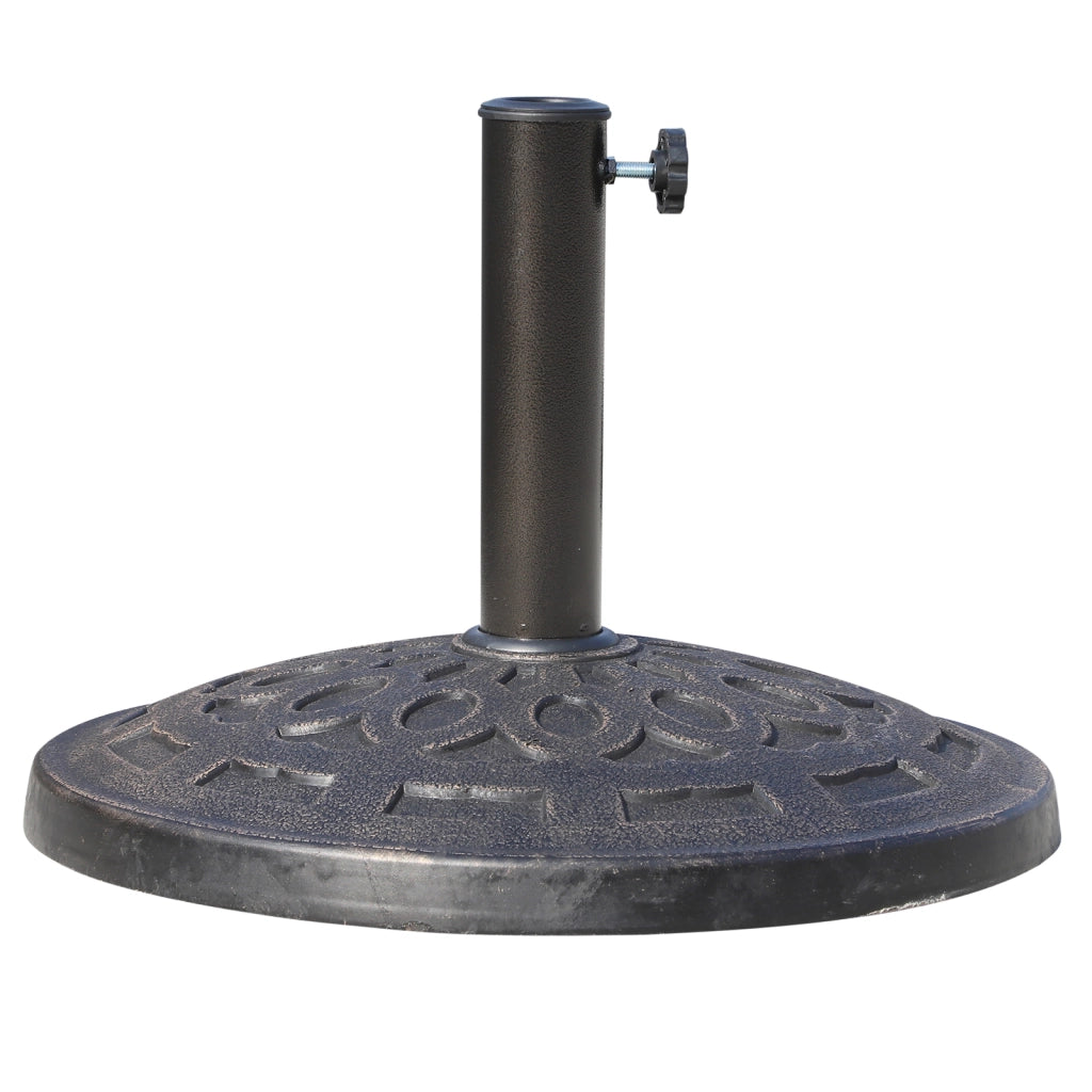 Base per Parasole in Resina ¨C zephmum ¨C Bronzo ? 49 cm 14 kg