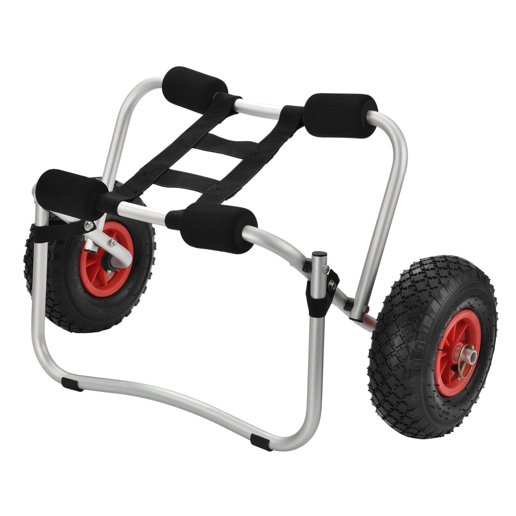 Carrello Pieghevole in Alluminio per Trasporto Kayak Canoa in.tec